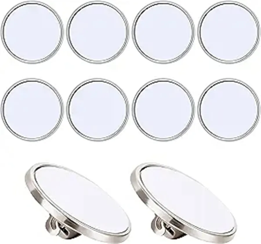 DIY Sublimation Blank Pins Round Button Badge And Sliver Base Pills For  Craft Making On Air Ships From Bigtree_store, $0.36